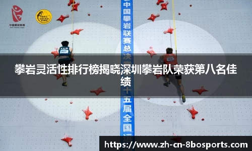 攀岩灵活性排行榜揭晓深圳攀岩队荣获第八名佳绩